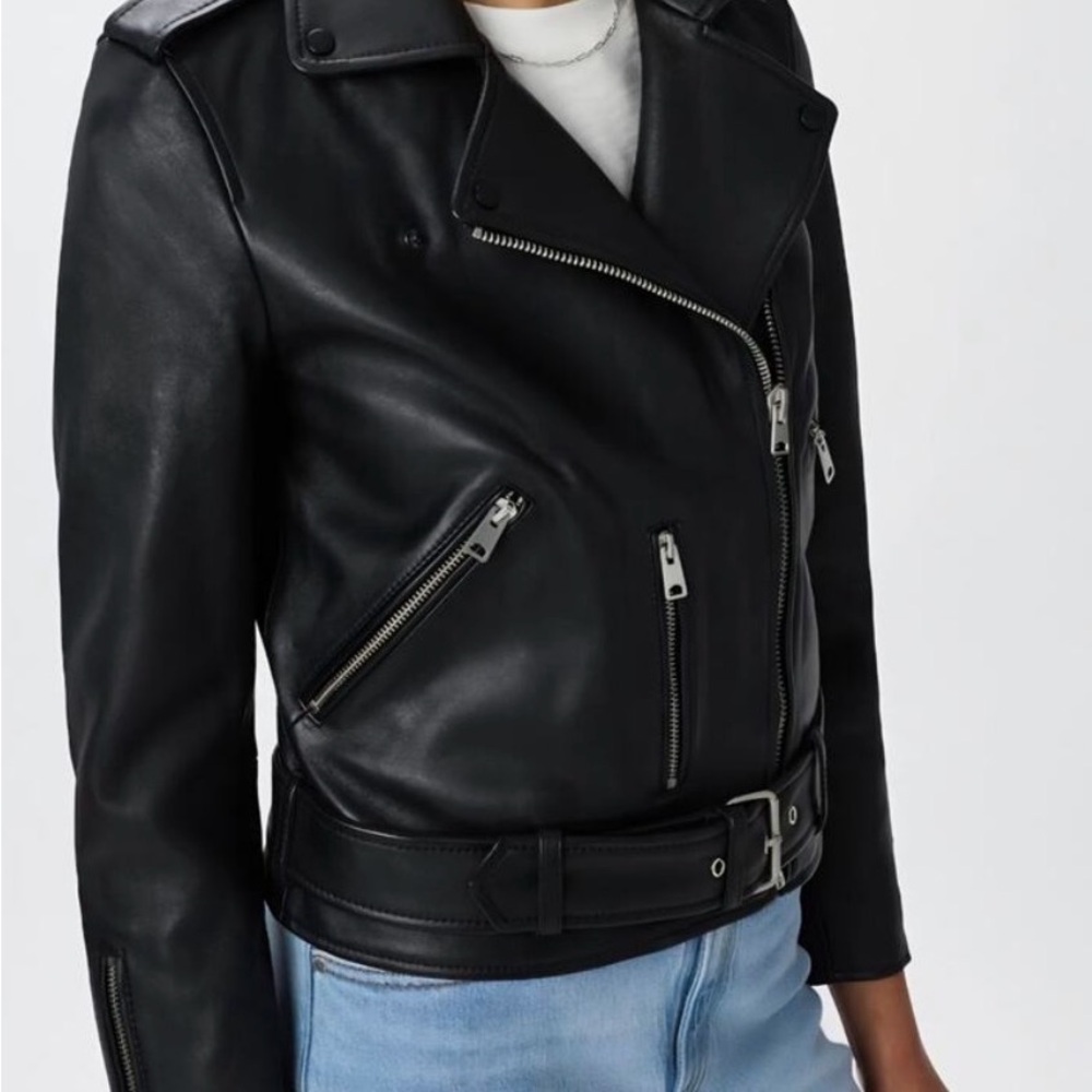 Quince Leather Motorcycle Jacket - Picture 3 of 6